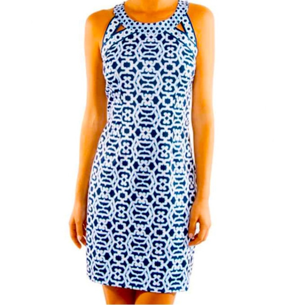 Gretchen Scott Isosceles Dress in Color Rio Gio - Sz XS
